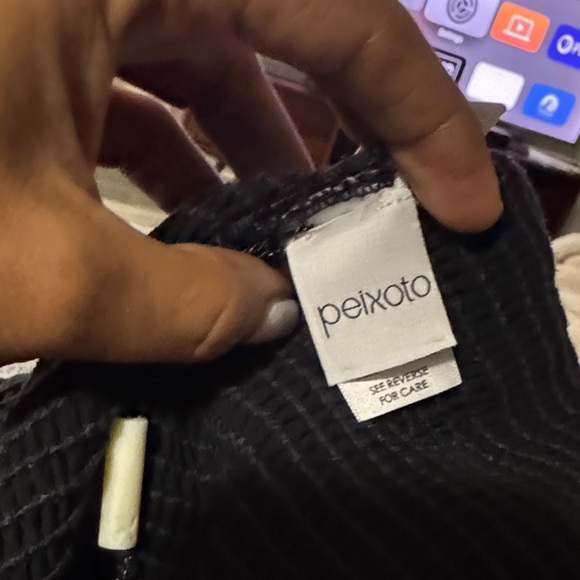 NWT PEIXOTO ANTHROPOLOGIE mini black dress with ruffles XL - Picture 3 of 9
